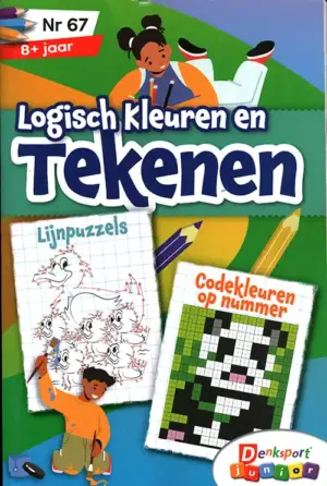 Denksport Junior Logisch Kleuren en Tekenen - 67 2026