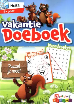 Denksport Junior Vakantie Doeboek - 53 2026