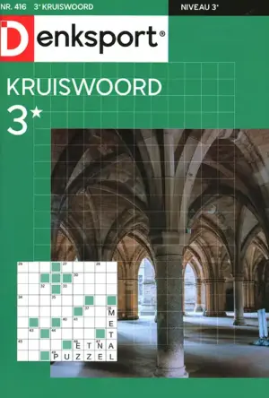 Denksport Kruiswoord - 3* 416 2026