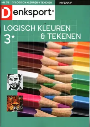 Denksport Logisch Kleuren en Tekenen - 75 2026