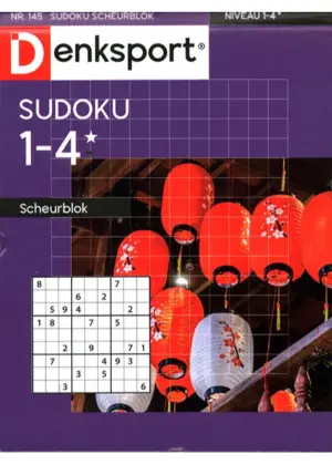Denksport Sudoku Scheurblok - 145 2026