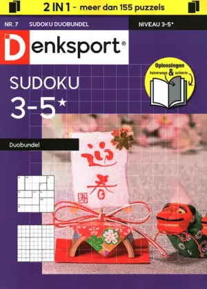 Denksport Sudoku Duobundel - 07 2026