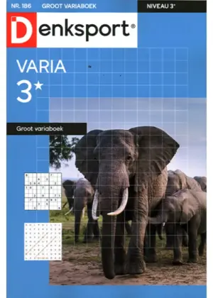 Denksport Groot Variaboek - 186 2026