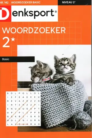 Denksport Woordzoeker Basic - 142 2026