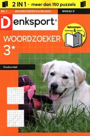 Denksport Woordzoeker Duobundel - 3* - 07 2026