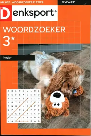 Denksport Woordzoeker Plezier - 665 2026