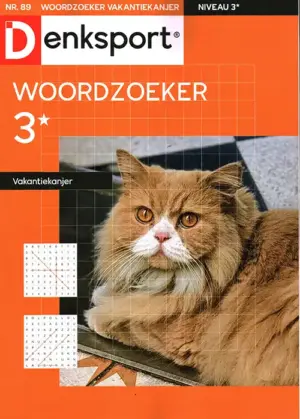 Denksport Woordzoeker Vakantiekanjer - 89 2026