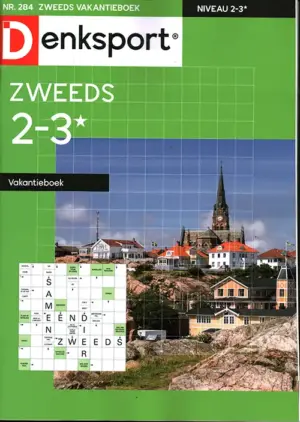 Denksport Zweeds Vakantieboek - 2-3* 284 2026