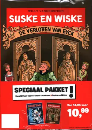 Pakket Donald Duck Spannendste Avonturen + Suske en Wiske - 01 2026
