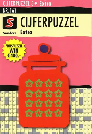 Sanders Cijferpuzzel Extra - 161 2026