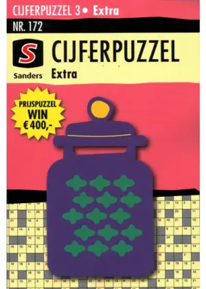 Sanders Cijferpuzzel Extra - 172 2026