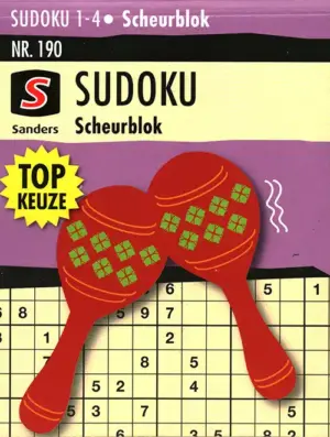 Sanders Sudoku Scheurblok - 190 2026
