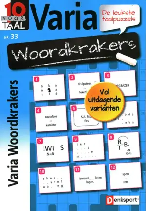 10 voor Taal Varia Woordkrakers - 33 2026