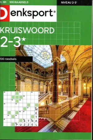 Denksport Kruiswoord 100 Raadsels - 191 2026