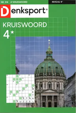 Denksport Kruiswoord - 4* 314 2026