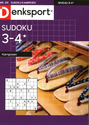 Denksport Sudoku Kampioen - 331 2026