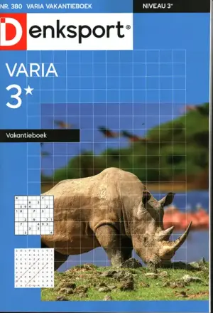 Denksport Varia Vakantieboek - 380 2026