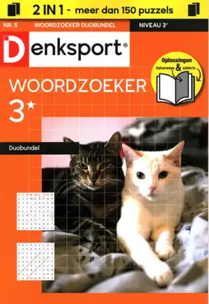 Denksport Woordzoeker Duobundel - 3* - 05 2026