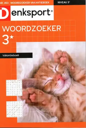 Denksport Woordzoeker Vakantieboek - 353 2026