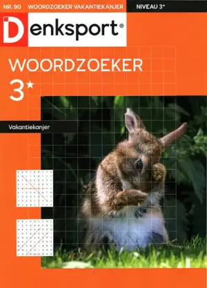 Denksport Woordzoeker Vakantiekanjer - 90 2026