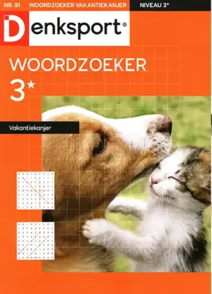 Denksport Woordzoeker Vakantiekanjer - 91 2026