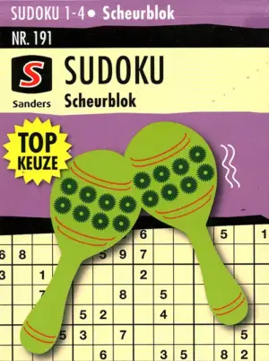 Sanders Sudoku Scheurblok - 191 2026