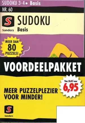 Sanders Voordeelpakket - Sudoku 03 2026