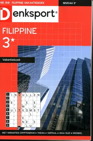 Denksport Filippine Vakantieboek - 3* 168 2026