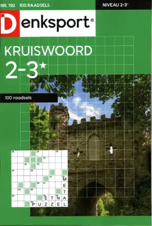 Denksport Kruiswoord 100 Raadsels - 192 2026