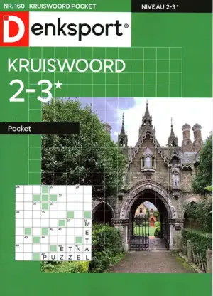 Denksport Kruiswoord Pocket - 160 2026