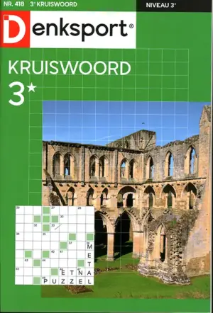 Denksport Kruiswoord - 3* 418 2026