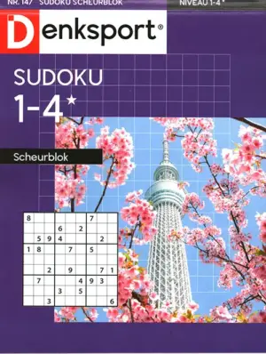 Denksport Sudoku Scheurblok - 147 2026