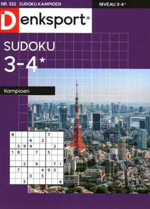 Denksport Sudoku Kampioen - 332 2026