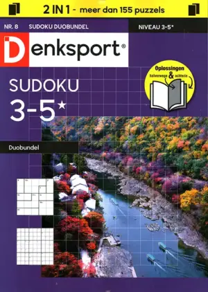 Denksport Sudoku Duobundel - 08 2026