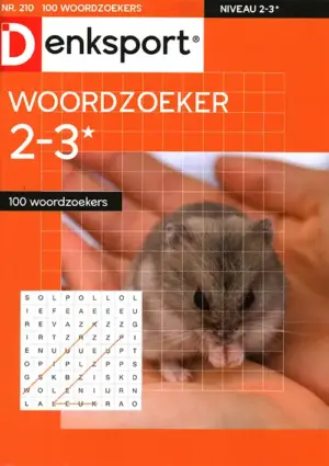 Denksport Woordzoeker 100 Woordzoekers - 210 2026