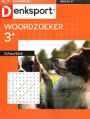 Denksport Woordzoeker Scheurblok - 71 2026