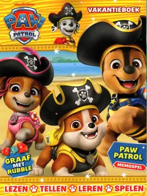 Nickelodeon Paw Patrol Vakantieboek - 2026