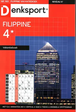 Denksport Filippine Vakantieboek - 4* 160 2026