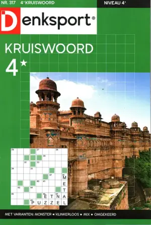 Denksport Kruiswoord - 4* 317 2026