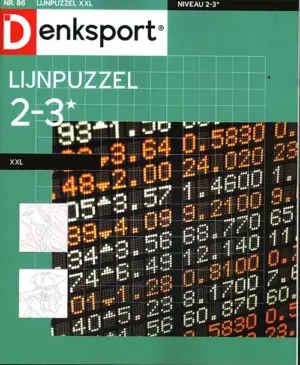 Denksport Lijnpuzzel - XXL 86 2026