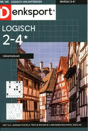 Denksport Logisch Vakantieboek - 145 2026