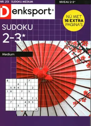Denksport Sudoku Medium - 213 2026