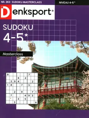 Denksport Sudoku Masterclass - 363 2026