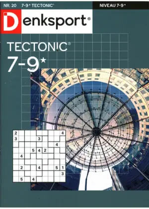 Denksport Tectonic - 7-9* 20 2026