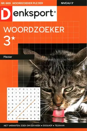 Denksport Woordzoeker Plezier - 669 2026