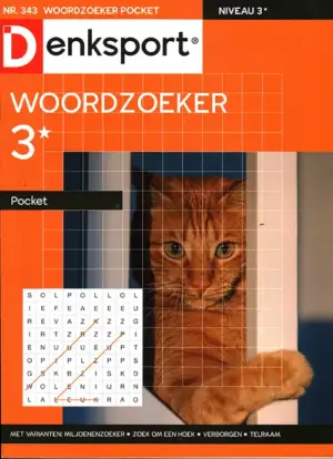 Denksport Woordzoeker Pocket - 343 2026