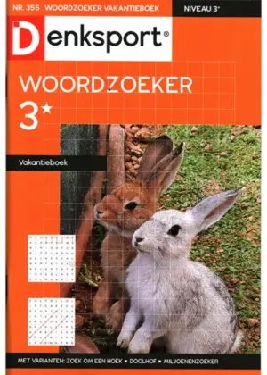 Denksport Woordzoeker Vakantieboek - 355 2026