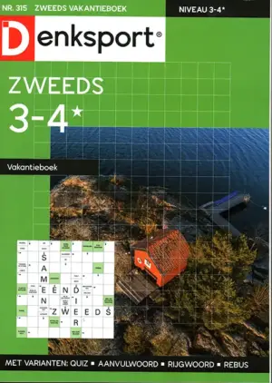 Denksport Zweeds Vakantieboek - 3-4* 315 2026