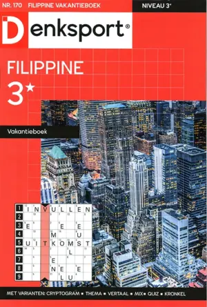 Denksport Filippine Vakantieboek - 3* 170 2026
