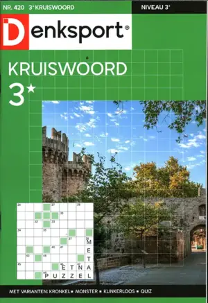 Denksport Kruiswoord - 3* 420 2026